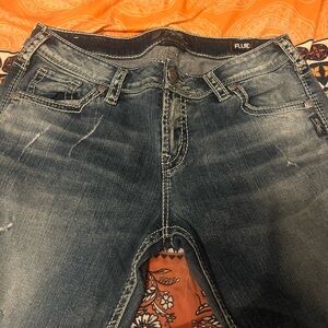 Silver Brand Dark Wash Boyfriend pants 30/25